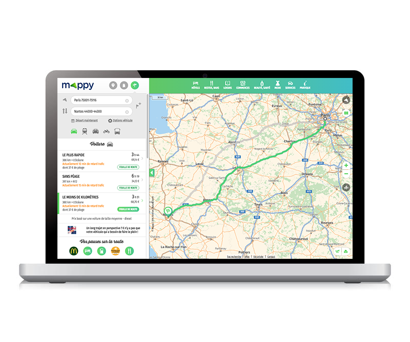 Mappy.com Mappy, le comparateur de tous vos déplacements : depuis votre ...